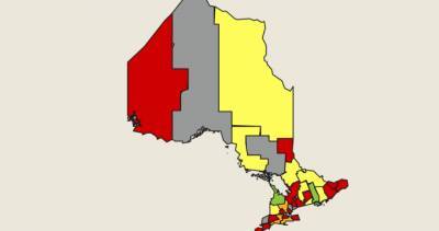 Here’s how Ottawa COVID-19 levels compare to regions in Ontario’s grey-lockdown zone - globalnews.ca - county Ontario - city Ottawa