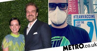 Lily Allen - David Harbour - Lily Allen’s husband David Harbour gets Covid vaccine on doctor’s orders: ‘Protect the ones you love’ - metro.co.uk - New York