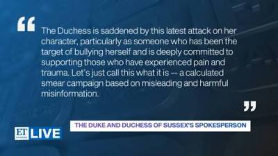 Meghan Markle - Meghan Markle responds to report she allegedly bullied aides - globalnews.ca