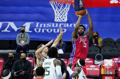 Donovan Mitchell - Joel Embiid - Rudy Gobert - Tobias Harris - Embiid, Harris lead 76ers to OT victory over Jazz - clickorlando.com - state Utah