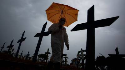 Brazil reaches record Covid-19 deaths for second straight day - rte.ie - Usa - Brazil