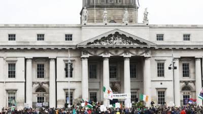 Liam Herrick - ICCL in call for guidelines on protests during Level 5 restrictions - rte.ie - Ireland - city Dublin