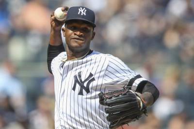 Domingo Germán - Yanks' Germán pitches 2 innings in 1st game since suspension - clickorlando.com - New York - city Detroit