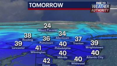Weather Authority: Sunny, chilly weekend across the region - fox29.com - state Delaware