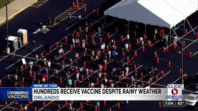 Residents pleased with relatively smooth process at area vaccine site - clickorlando.com