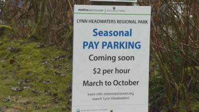 Seasonal pay parking coming to two Metro Vancouver parks - globalnews.ca