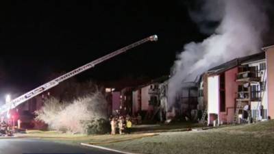 Apartment fire in Claymont displaces 40, causes $1 million damage - fox29.com - state Pennsylvania - state Delaware
