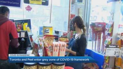 Marianne Dimain - Coronavirus: Toronto, Peel Region move into grey-lockdown zone - globalnews.ca