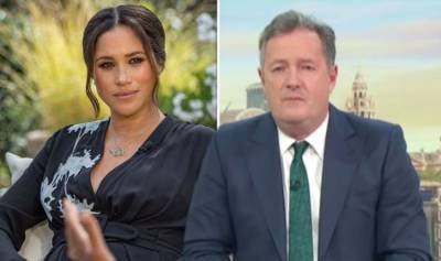 Meghan Markle - Piers Morgan - Oprah Winfrey - prince Harry - Piers Morgan leaves mental health charity concerned as he slams Meghan's suicide thoughts - express.co.uk - Britain