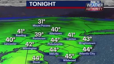 Kathy Orr - Weather Authority: Rain continues overnight, leading to chilly, windy Thursday - fox29.com