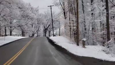 'No joke': April Fools' Day snow blankets parts of Northeast, Midwest amid cold snap - fox29.com - New York - county Tioga