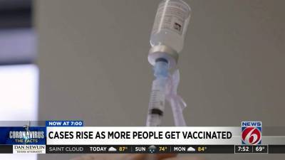Alan Harris - More than 7 million people vaccinated in Florida, COVID-19 cases steadily rise - clickorlando.com - state Florida - county Orange - county Seminole