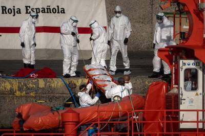 Spain: Rescuers find 4 dead, save 19 from vessel in Atlantic - clickorlando.com - Spain - city Madrid - county Atlantic