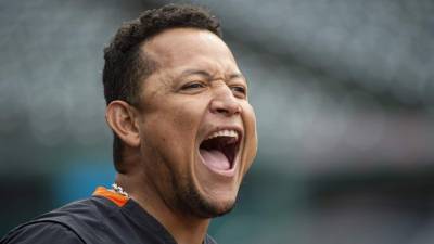 Miguel Cabrera - Tigers star Cabrera on injured list with biceps strain - clickorlando.com - India - county Cleveland - city Detroit - city Houston