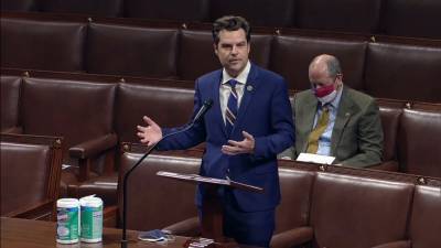 Justice Department - No. 2 House Republican says GOP would act against Gaetz - fox29.com