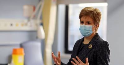 Nicola Sturgeon set to get coronavirus vaccine today as she thanks NHS for 'giving us so much hope' - dailyrecord.co.uk - Scotland