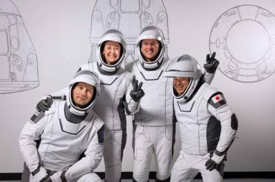 Merritt Island - Shane Kimbrough - Megan Macarthur - Akihiko Hoshide - Thomas Pesquet - International astronaut crew arriving at Kennedy Space Center ahead of liftoff - clickorlando.com - Japan - state Florida