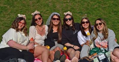 Scots bride-to-be thrown surprise hen party in Glasgow park as Covid restrictions eased - dailyrecord.co.uk - Scotland