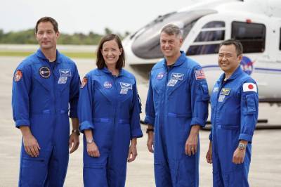 Steve Jurczyk - Shane Kimbrough - Megan Macarthur - Thomas Pesquet - SpaceX's next crew arrives in Florida for Earth Day launch - clickorlando.com - Japan - France - state Florida - county Day - city Houston