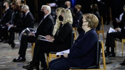 Angela Merkel - Frank Walter Steinmeier - Germany mourns its 80,000 Covid dead at memorial - rte.ie - Germany - city Berlin