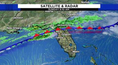 Possible strong to severe storms Sunday afternoon, more heavy rain comes this week - clickorlando.com - state Florida - city Palm Bay