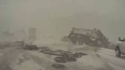 Video: Interstate 41 snowy pileup in Wisconsin caught on camera - fox29.com - state Washington - state Wisconsin