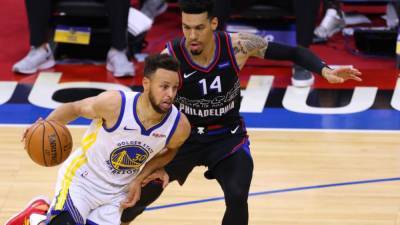 Danny Green - Curry hits 10 3s, scores 49 in Warriors' win in Philly - fox29.com - state Pennsylvania - county Wells - Philadelphia, state Pennsylvania - city Fargo, county Wells - city Philadelphia, state Pennsylvania