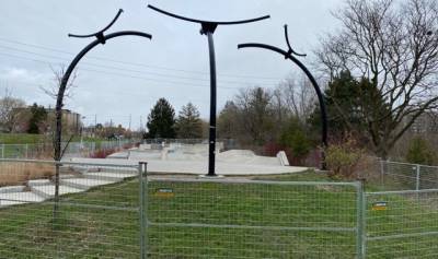 COVID-19: Fences, security cameras installed at Guelph skate parks - globalnews.ca