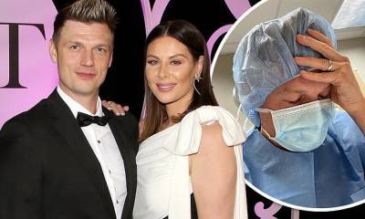 Nick Carter - Nick Carter gives health update as wife Lauren remains in hospital after birth of their third child - dailymail.co.uk