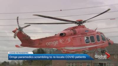 Ornge paramedics plan as hundreds of GTA COVID-19 patient transfers expected - globalnews.ca