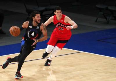 Julius Randle - Derrick Rose - Knicks extend winning streak to 9, beat Raptors 120-103 - clickorlando.com - New York - city New York - city Atlanta