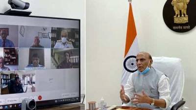 Rajnath Singh - Avail services of ex-servicemen in dealing with Covid crisis: Rajnath to Guvst - livemint.com - city New Delhi - India