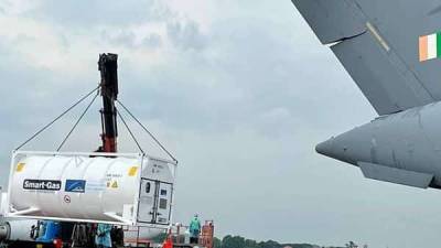 COVID-19: IAF ready to airlift oxygen containers from Singapore - livemint.com - Singapore - city New Delhi - India - city Singapore - city Dubai