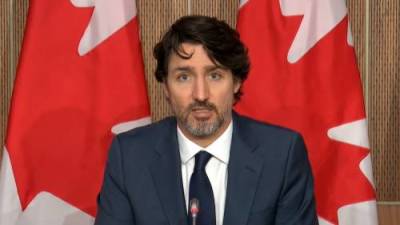Justin Trudeau - Trudeau comments on Ontario’s federal benefit top-up for sick leave due to COVID-19 - globalnews.ca