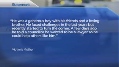 Teen’s mother speaks about tragic loss of son in Almond Park stabbing - globalnews.ca