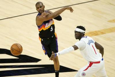 Chris Paul - Devin Booker - Suns beat Clippers, clinch first playoff spot in 11 years - clickorlando.com - Los Angeles - city Los Angeles