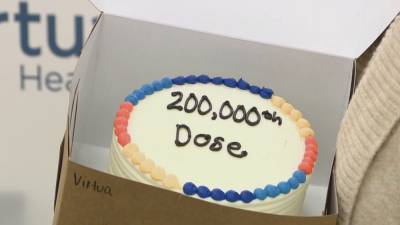 Vaccination megasite at Moorestown Mall hits milestone of 200K doses - fox29.com - state New Jersey - city Moorestown - county Burlington