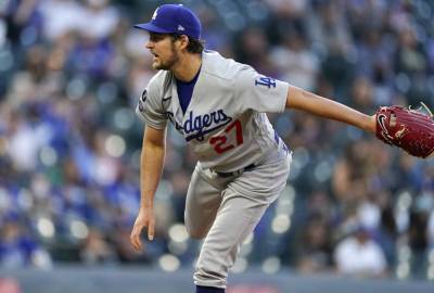 Trevor Bauer - Cy Young - Cody Bellinger - Purr-fect night: Bauer solid, cat takes field in Dodgers win - clickorlando.com - Los Angeles - state Colorado