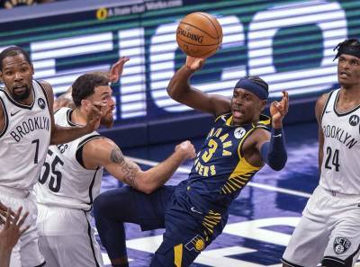 Kevin Durant - James Harden - Durant scores 42, Nets torch depleted Pacers 130-113 - clickorlando.com - state Indiana - city Indianapolis