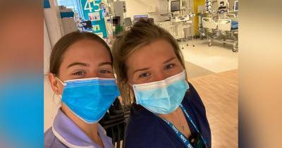 Emotional selfie with 'big smiles under the masks' of Manchester's Covid-19 nurses... as there's light at the end of the tunnel - manchestereveningnews.co.uk - city Manchester