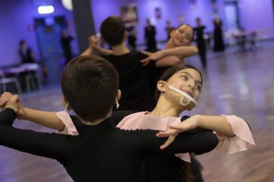 AP PHOTOS: Italy ballroom dancers twirl through lockdown - clickorlando.com - Italy - city Rome