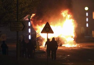 Northern Ireland - N Ireland sees 3rd night of unrest amid post-Brexit tensions - clickorlando.com - Britain - Ireland