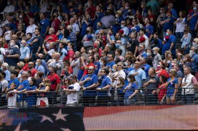 Rangers fill stands with fans, who accept ‘calculated risk’ - clickorlando.com - state Texas - county Arlington