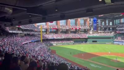 Texas Rangers host sellout crowd for 2021 home opener with no COVID-19 attendance restrictions - fox29.com - Usa - state Texas - county Arlington