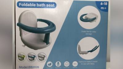Recall: Foldable infant bath seat sold on Amazon recalled over drowning hazard - fox29.com