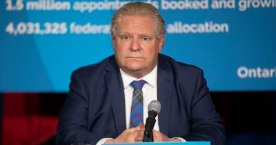 Doug Ford - Coronavirus Ontario - Amid pleas for paid sick day program in Ontario, Doug Ford tells people to stop ‘playing politics’ - globalnews.ca - Canada - county Day - county Ontario - county Ford