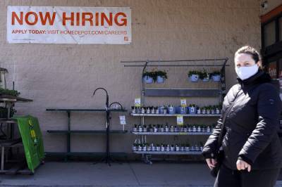 US jobless claims up to 744K as virus still forces layoffs - clickorlando.com - Usa - Washington