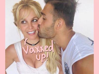 Britney Spears - Sam Asghari - Britney Spears Got Her COVID Vaccine With BF Sam Asghari! See Her Reaction! - perezhilton.com - Usa