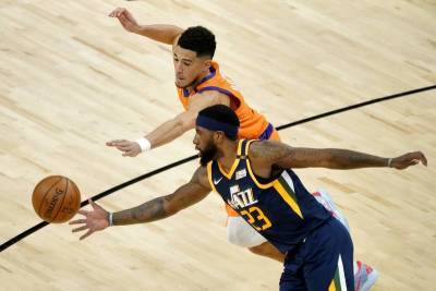 Chris Paul - Devin Booker - Suns beat Jazz 121-100, now tied for NBA's best record - clickorlando.com - state Utah