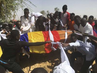 Mourners hold protester funerals in Chad's tense capital - clickorlando.com - Chad - Central African Republic - city Ndjamena